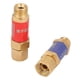 thumbnail image 1 of Acetylene oxygen flashback arrestor check valve M16*1.5, 1 of 4