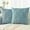 Aqua, variant on decorUhome Pack of 2 Throw Pillow Covers 18x18, Soft Plush Faux Wool Couch Pillow Covers, Beige (Pillow Cover Only, No Inserts Included)