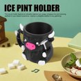 thumbnail image 3 of Helado De La Pinta, Vaca De Las Tierras Altas, Adorable Forma De Vaca De Las Tierras Altas Con Base Antideslizante, Soporte De Helado Aislado De 16 Oz Para Amantes Del Postre,, 3 of 7