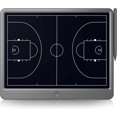 thumbnail image 1 of CHAO Tablero táctico electrónico LCD Baloncesto Hockey Tablero de dibujo de entrenador portátil y borrable para orientación táctica y planificación previa al juego, 1 of 4
