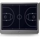 thumbnail image 1 of CHAO Tablero táctico electrónico LCD Baloncesto Hockey Tablero de dibujo de entrenador portátil y borrable para orientación táctica y planificación previa al juego, 1 of 4