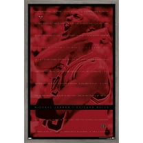 Michael Jordan - Achievements Wall Poster, 22.375" x 34", Framed
