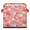Multicolor 3, variant on CURLYOOT Valentines Pink Heart Cube Storage Bin, 11 Inch Storage Cube Fabric Bin for Shelves, Rose Foldable Clothes Organizer Baskets with Leather Handle for Closet Home