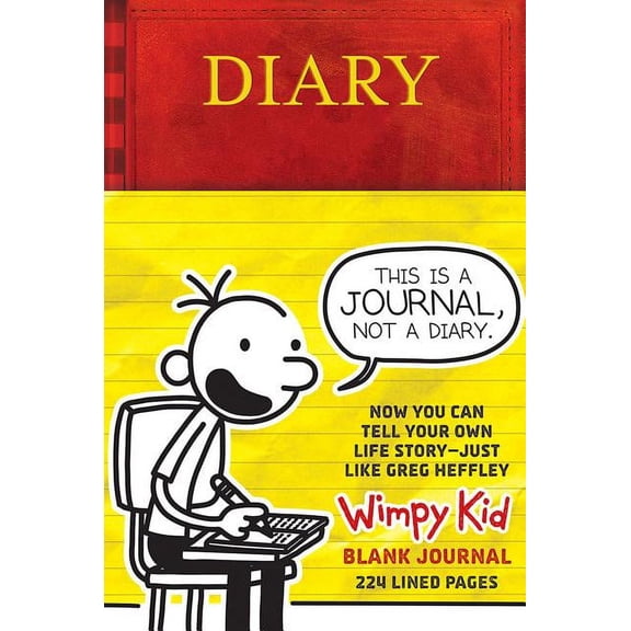 Jeff Kinney Diary of a Wimpy Kid Blank Diary & Journal