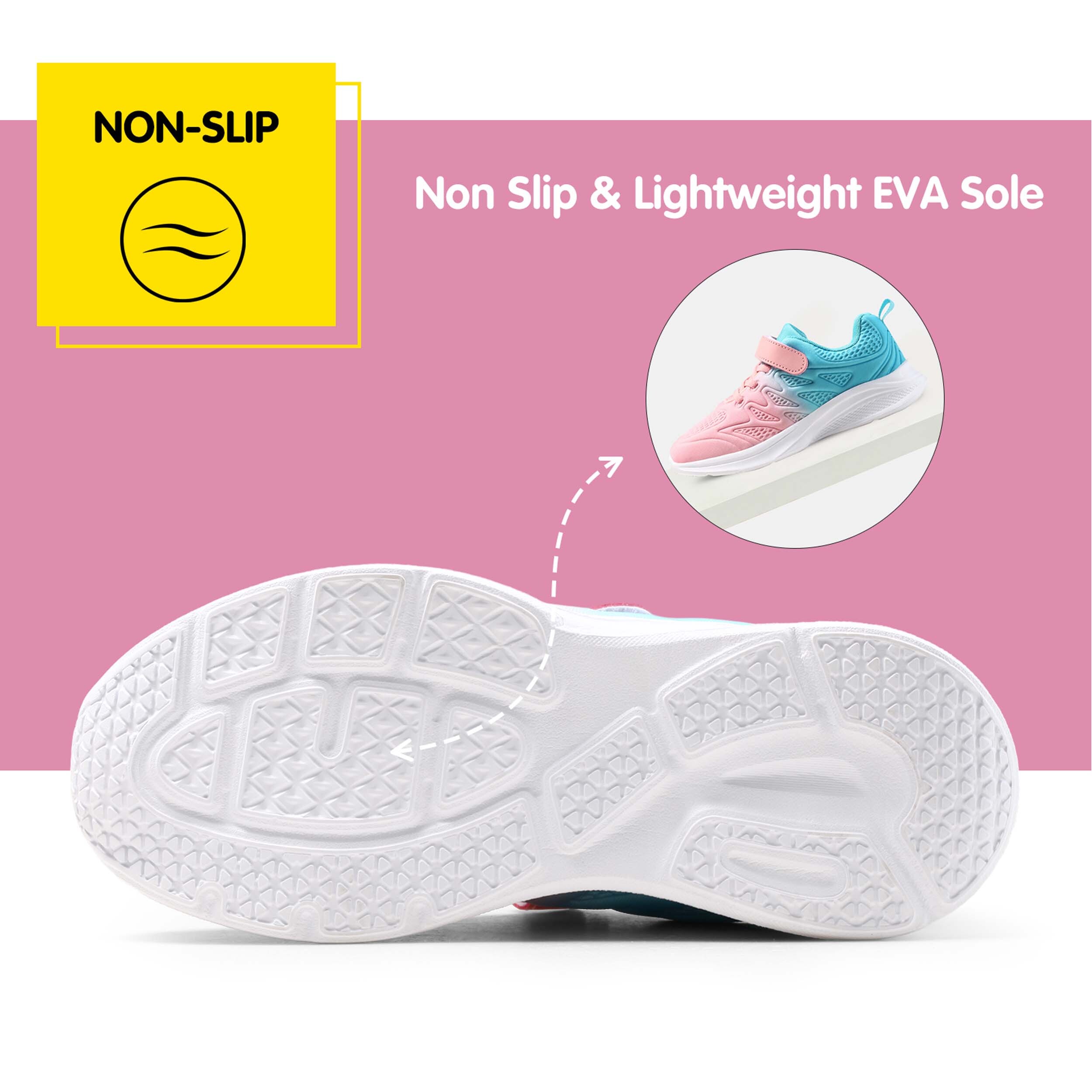 Harvest Land Girls' Glitter Slip-On Athletic Sneaker photo 6