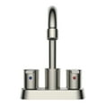 thumbnail image 2 of Vanity Krafters Modern Home Decorative 4 in. Double Handle Centerset Double Handle Bathroom Faucet with Drain Kit, 2 of 7