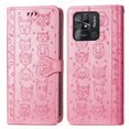 thumbnail image 1 of Funda Cartera FOXDOCK para XIAOMI Redmi 10C , Flip PU con Relieve de Gatos y Perros, Tarjetero y Soporte, 1 of 6