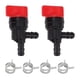 thumbnail image 1 of 2pcs 1/4 Inch 90 Degree Fuel Shut Off Valve For Briggs Stratton 698181 494539 697944 Tecumseh 358, 1 of 5