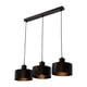 thumbnail image 1 of Lámpara colgante dark decor, acabado negro, 3 luces E27 40W., 1 of 6