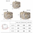 thumbnail image 6 of Toaster Cover 2 Slice, Yellow Grey Ombre Dustproof Bakeware Oven Protector with Top Hook, Modern Marble Ink Painting Art Waterproof Small Kitchen Appliance Toasters Dust Cover, 12"x7.5"x8", 6 of 9
