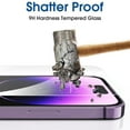 thumbnail image 3 of CASELIX iPhone 14 Screen Protector Tempered Glass [Ultra Strong Tempered Glass] [Premium Material] [9H Anti-Scratch Durable] HD Film Crystal Clear, 3 of 7