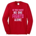 thumbnail image 2 of In This Family No One Awareness Mens Long Sleeve Shirt, Red, 2XL, 2 of 3