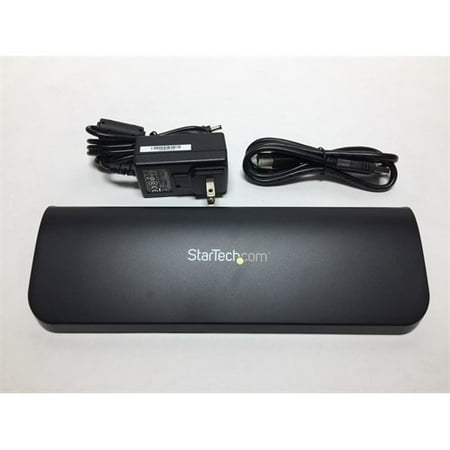 Refurbished StarTech.com USB 3.0 Docking Station with HDMI and DVI/VGA - Dual Monitor - Universal Laptop Dock - Mac and Windows Compatible (Best Dock For Windows)
