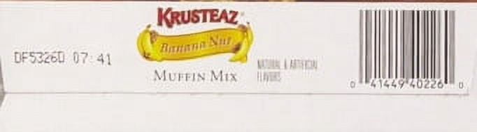 Krusteaz Muffin Mix Banana Nut, 17.1oz