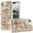 Gold Panda Floral, variant on For iPhone 17E / 16E / SE4 Full Diamond with Ornaments Hard TPU Case Cover - Gold Swan Crown Pearl