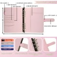 thumbnail image 6 of Gjaraj A5 Money Saving Challenge Binder, Shining Silver Printing, 6 of 8
