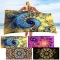 thumbnail image 1 of Extra 30% Off Selected Items,Microfiber Beach Towel, Super Lightweight Blanket, Quick-Dry, Sandproof, Multi-Purpose, For Travel, Pool, 30x60 Inch, Absorbent, Compact | 100%Polyester, Multicolor, 1 of 7