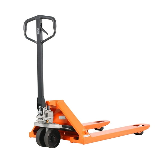 Tory Carrier 5500lb with 48"X27" Fork Hand Manual Pallet Jack Truck Orange