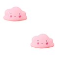 thumbnail image 2 of Transemion Children Cartoon LED Night Light Bedroom Moon Star Shape Table Lamp For Kids pink cloud 2Set, 2 of 6