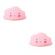 thumbnail image 2 of sweethay Cute Smiley Clouds Stars Moon Appease Glow Night Light Luz de alimentación Bebé Juguete para dormir Niños Regalos de Navidad para Type2 NO2, 2 of 6