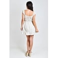thumbnail image 3 of Vestido Corto de Lino Roman Fashion Juvenil 54390 Beige M, 3 of 6