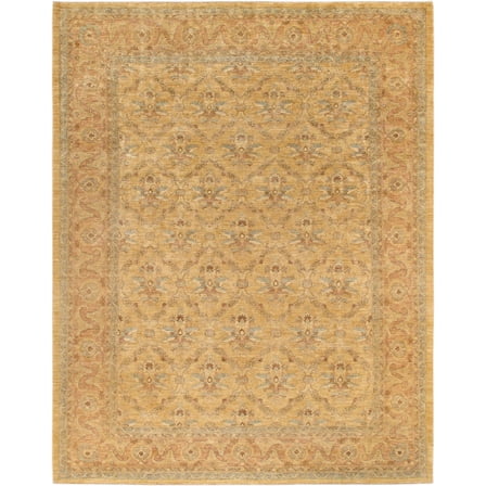Pasargad Home Ferehan Collection Hand-Knotted Lamb's Wool Area Rug- 8'11" X 11' 5"
