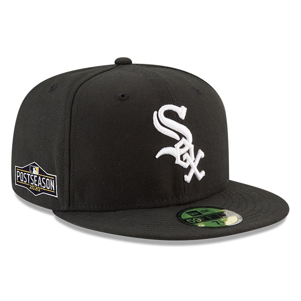 black sox fitted hat