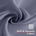 thumbnail image 5 of Ample Decor Blackout Curtain 46 x 95 inch Light Purple Set of 2 Panels, Room Darkening for Bedroom, Noise Reducing, Privacy Protection, 5 of 6