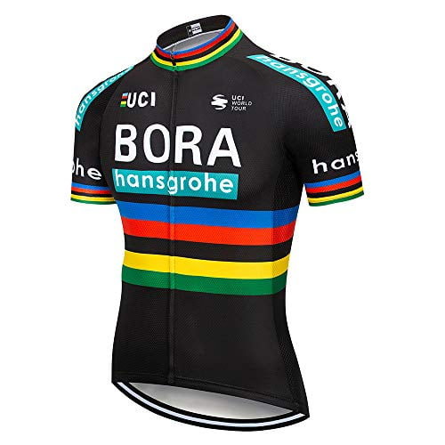 Team Bora Cycling Jersey Tops Summer Racing Cycling Clothing MTB 