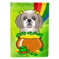 thumbnail image 1 of Caroline's Treasures BB1994GF Bandera de jardín del día de San Patricio de Shih Tzu gris plateado, pequeña, multicolor Caroline's Treasures BB1994GF, 1 of 1