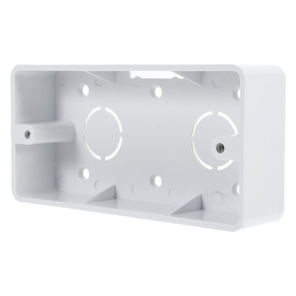 GOOHOCHY Wall Mounted Electrical Junction Box Standard 118 Mount Box For Switches And Sockets For Home Decor And Cable Organization