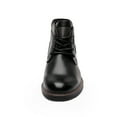 thumbnail image 4 of Bruno Marc Men's Fashion Chukka Boots Casual Lace up Plain Toe Boot Durable TPR Shoes STONE-8 BLACK Size 9.5, 4 of 5