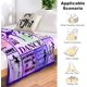 thumbnail image 4 of LHSHID Dancer Gifts Blanket Dance Life Flannel Fleece Throw Blankets for Sofa Couch Bed Office All Season 60x80in, 4 of 6