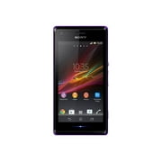 Sony XPERIA M dual - 3G smartphone - dual-SIM - RAM 1 GB / Internal Memory 4 GB - microSD slot - LCD display - 4" - 480 x 854 pixels - rear camera 5 MP - purple
