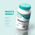 thumbnail image 6 of (2 Pack) Visiowell Capsules – Daily Eye Care with Original Blend to Support Visual Wellness, Eye Comfort & Vision | Just 2 Gentle, Easy-to-Swallow Pills (120 Capsules), 6 of 10