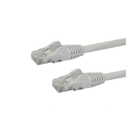 UPC: 0065030869393 | Startech N6PATCH4WH 4 ft. Cat6 Ethernet Patch Cable with Snagless  White