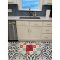 thumbnail image 2 of Scottish Straight 2 Cat Love Machine Washable Memory Foam Mat Red, 2 of 4