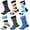 Funky Collection, variant on Cool Colorful Dress Socks 6 Pack