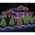 thumbnail image 5 of COCOBELA 4 Set Solar Christmas Tree 80pcs Multicolor LED Christmas Lights for Outdoor Christmas Decorations,Solar Powered Prelit Small Christmas Tree for Outside Pathway Garden Yard Decor, 5 of 10