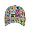 thumbnail image 2 of Daiia Cute Dogs Collage print Baseball Cap Men Women Golf Dad Hat Adjustable Original Classic Low Profile Hat Unconstructed Plain Cap, 2 of 9
