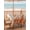 Burnt Orange, variant on Outdoor Tablecloth with Umbrella Hole & Zipper, Grey Beach Coastal Rectangle Tablecloth 52x70 Inch, Summer Nautical Seaside Ocean Ombre Patio Table Cover Waterproof Table Cloth for Picnic/Party