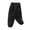 Black, variant on Windbreaker Pants for Kids Elastic Waist Cinch Bottom Windproof Fleece Thermal Outdoor Warm Activewear Pants(9-10YearsBlack)