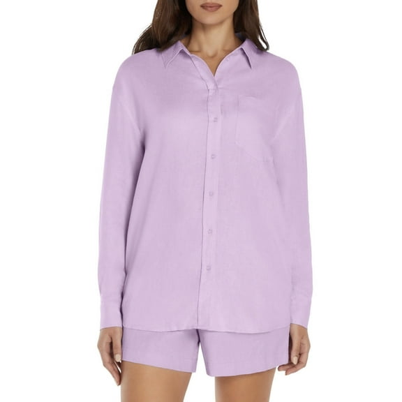 GAP Women's Linen Button Down Shirt