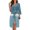 Christmas Cat, variant on Halloween Bathrobe for Women Lounge Wear Dress Lightweight Comfort Skull Bat Nightgowns Casual Soft Robes with Adjustable Belt