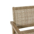 thumbnail image 5 of Coloma Wicker and Acacia Wood Outdoor Loveseat, Light Multibrown and Light Brown, 5 of 9