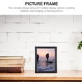 thumbnail image 2 of UPOUART Black Wooden Picture Frame for Home Decor, Photo Display, Wall Hanging, and Office Decoration, 2 of 7