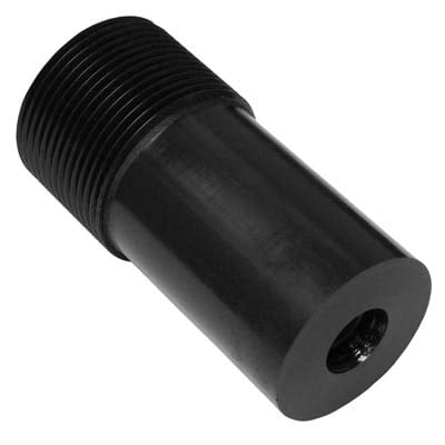 Nozzle, Tungsten Carbide, Short Straight, 1/4" Bore, All Poly Jacket