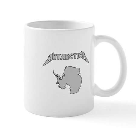 CafePress - Antarctica Metalllica Mug - 11 oz Ceramic Mug - Novelty Coffee Tea Cup
