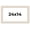 Charleston White, variant on 24x14 Frame White Real Wood Picture Frame Width 0.75 inches | Interior Frame Depth 0.5 inches |