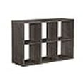 thumbnail image 3 of Linon Décoration Intérieure Linon Dawes 6 Armoires Gris avec Rangement, 3 of 4
